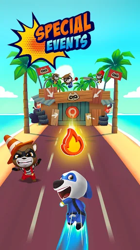Talking Tom: Hero Dash Run ডাউনলোড করুন – সেরা অ্যাকশন গেম - Screenshot 11