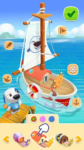 My Talking Hank: Islands ডাউনলোড করুন – সেরা ভার্চুয়াল পেট গেম - Screenshot 22