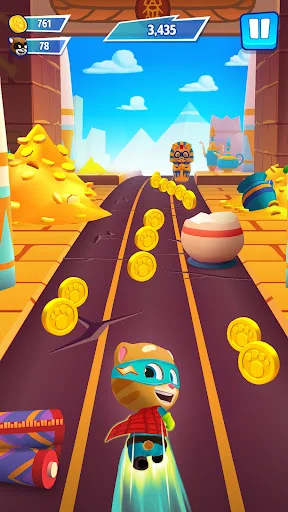 Talking Tom: Hero Dash Run ডাউনলোড করুন – সেরা অ্যাকশন গেম - Screenshot 5