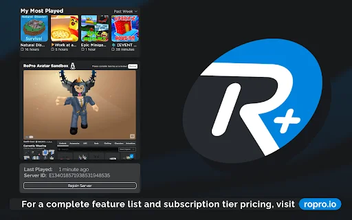 RoPro ডাউনলোড করুন – আপনার Roblox অভিজ্ঞতা উন্নত করুন - Screenshot 5