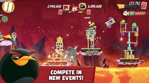 Angry Birds 2 ডাউনলোড করুন – সেরা ক্যাজুয়াল গেমটি এখন খেলুন - Screenshot 8
