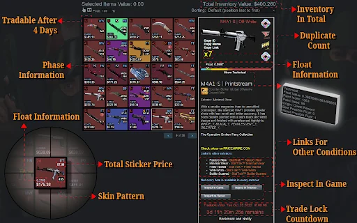 CS2 Trader ডাউনলোড করুন – সেরা Steam ট্রেডিং টুল ও প্রাইস চেকার - Screenshot 1