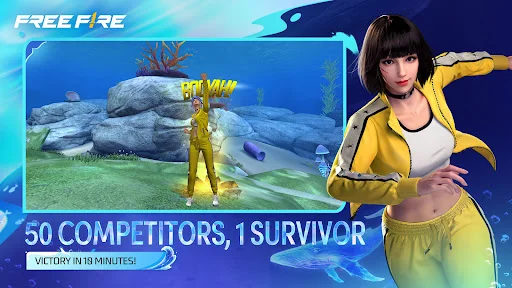 Free Fire: Undersea Mystery ডাউনলোড করুন – সেরা ব্যাটল রয়্যাল গেম - Screenshot 2