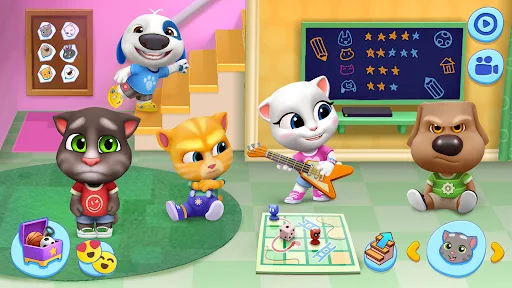 My Talking Tom Friends ডাউনলোড করুন – সেরা ভার্চুয়াল পেট গেম - Screenshot 3