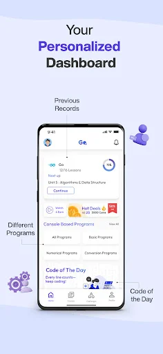 Go Programming শিখুন – Golang কোডিং ও কম্পাইলার অ্যাপ ডাউনলোড করুন - Screenshot 1