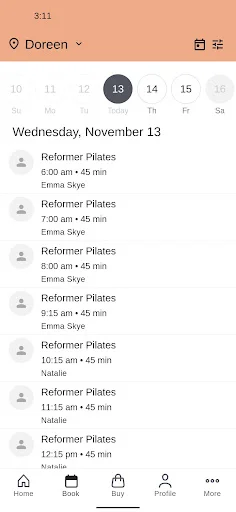 Gia Pilates অ্যাপ ডাউনলোড করুন – ক্লাস বুকিং ও ফিটনেস ট্র্যাকিং ফ্রি - Screenshot 2