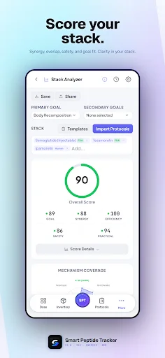 Smart Peptide Tracker ডাউনলোড করুন – সেরা পেপটাইড ট্র্যাকিং অ্যাপ - Screenshot 7