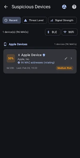 Anti-Spy RF Device Detector AI ডাউনলোড করুন – সেরা স্পাই ডিটেক্টর - Screenshot 8