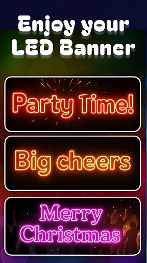 LED Banner – LED Scroller ডাউনলোড করুন – সেরা স্ক্রলিং টেক্সট অ্যাপ - Screenshot 5