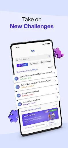 Go Programming শিখুন – Golang কোডিং ও কম্পাইলার অ্যাপ ডাউনলোড করুন - Screenshot 3
