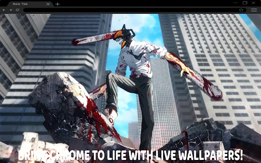 Chainsaw Man Live Wallpaper Download – Anime Tab Free - Screenshot 1