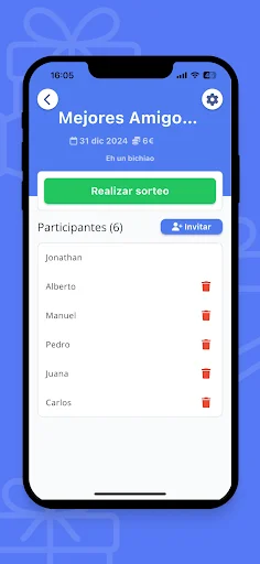 Secret Santa 2025 Generator ডাউনলোড করুন – সেরা গিফট এক্সচেঞ্জ অ্যাপ - Screenshot 2