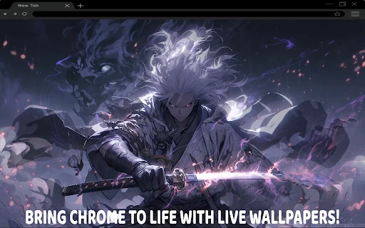 Dragon Samurai Anime Boy Live Wallpaper ডাউনলোড করুন – সেরা অ্যানিমে থিম - Screenshot 1