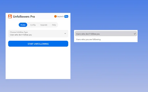 Unfollow Pro ডাউনলোড করুন – সেরা ইনস্টাগ্রাম আনফলো টুল - Screenshot 1