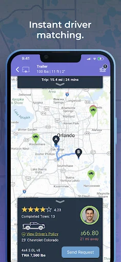 Drive & Tow ডাউনলোড করুন – পিকআপ ট্রাকের মাধ্যমে আয় করুন - Screenshot 4