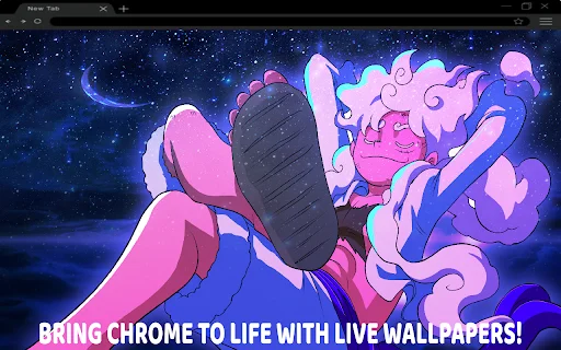 Luffy Gear 5 Live Wallpaper ডাউনলোড করুন – সেরা এনিমে থিম - Screenshot 1