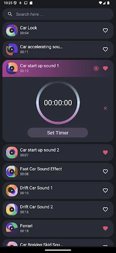 Car Sounds ডাউনলোড করুন – সেরা গাড়ির সাউন্ড ও রিংটোন - Screenshot 2