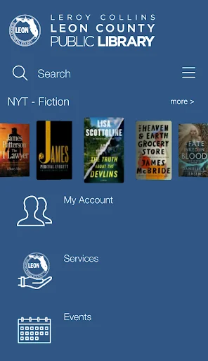 Leon County Public Library অ্যাপ ডাউনলোড করুন – বই ও তথ্যের ভাণ্ডার - Screenshot 1