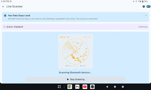 Anti-Spy RF Device Detector AI ডাউনলোড করুন – সেরা স্পাই ডিটেক্টর - Screenshot 9