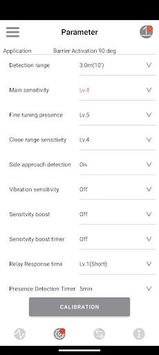 Virtual Loop ডাউনলোড করুন – OPTEX OVS-02 সেন্সর সেটআপ টুল - Screenshot 4
