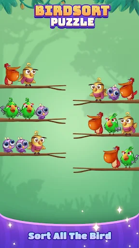 Bird Sort: Color Puzzle Master ডাউনলোড করুন – সেরা পাজল গেম - Screenshot 5