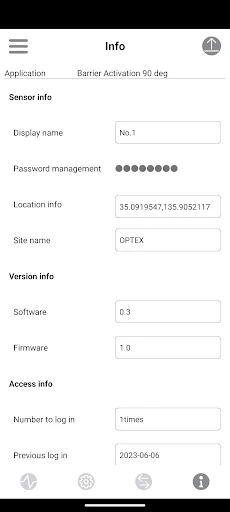 Virtual Loop ডাউনলোড করুন – OPTEX OVS-02 সেন্সর সেটআপ টুল - Screenshot 12